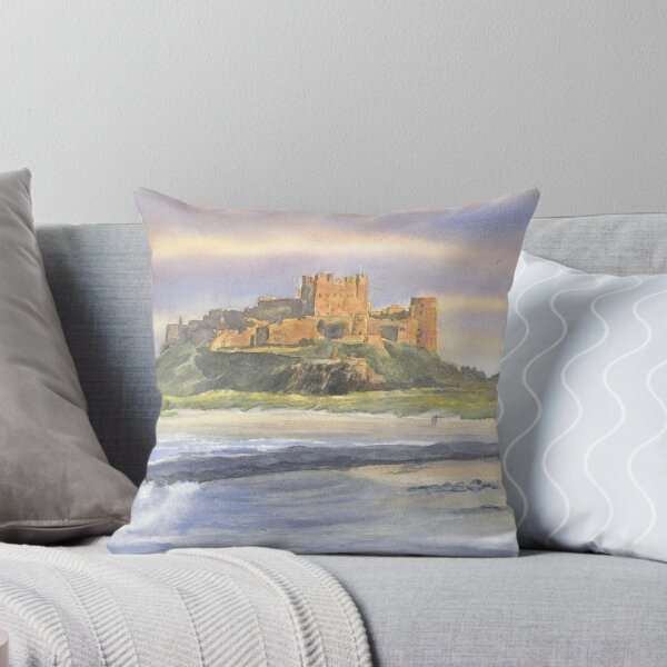 Item preview, Bamburgh Castle, Northumberland designed and sold by GillGillIllustr.