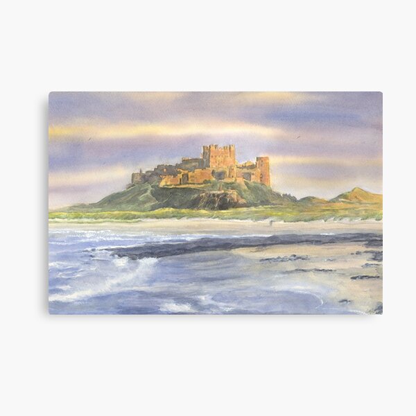Item preview, Bamburgh Castle, Northumberland designed and sold by GillGillIllustr.