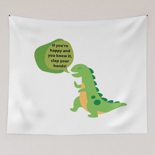 Item preview, Happy T-Rex designed and sold by Aooms123.