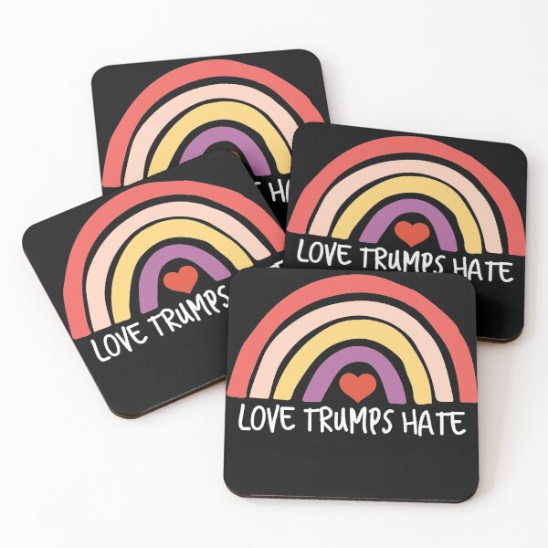 Item preview, Love Trumps Hate designed and sold by Danny Slebodnick.