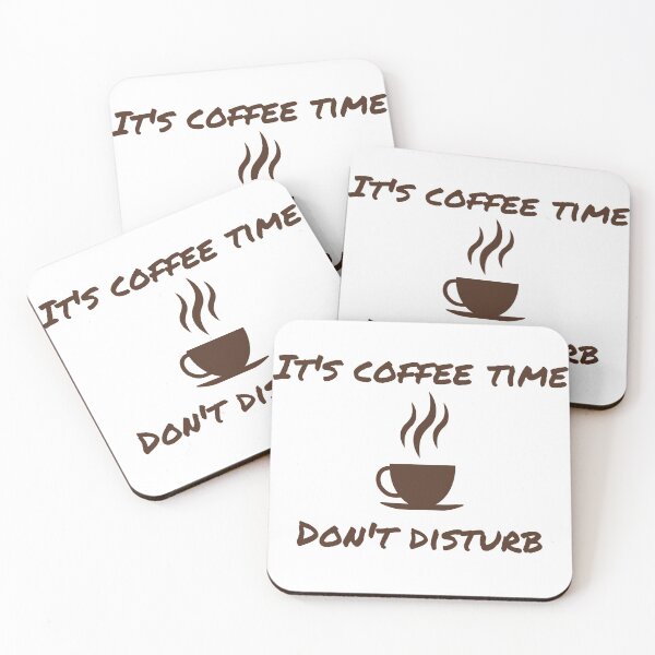 Item preview, Coffee time don't disturb designed and sold by ArtOfArty.