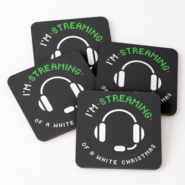 Item preview, Streaming Of A White Christmas | Gamer | Streamer | PC Gamer | Christmas Print designed and sold by itsokaybyme.