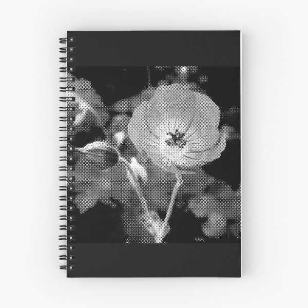 Item preview, Flor blanco y negro designed and sold by Lians.