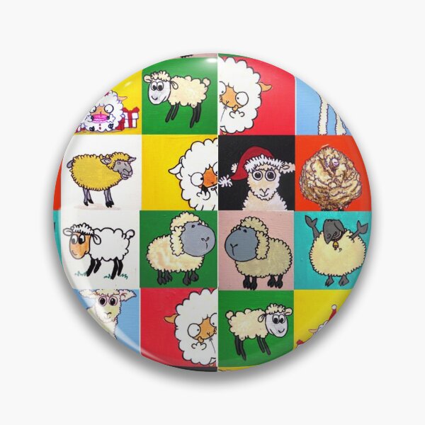 Item preview, Sheep Collage designed and sold by Mandii Pope.