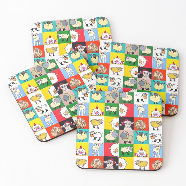 Item preview, Sheep Collage designed and sold by Mandii Pope.