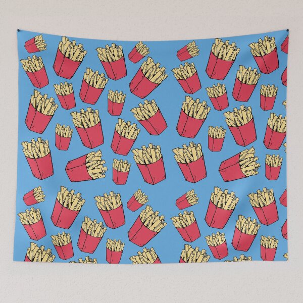 Item preview, French Fries Pattern designed and sold by BlascoShop.