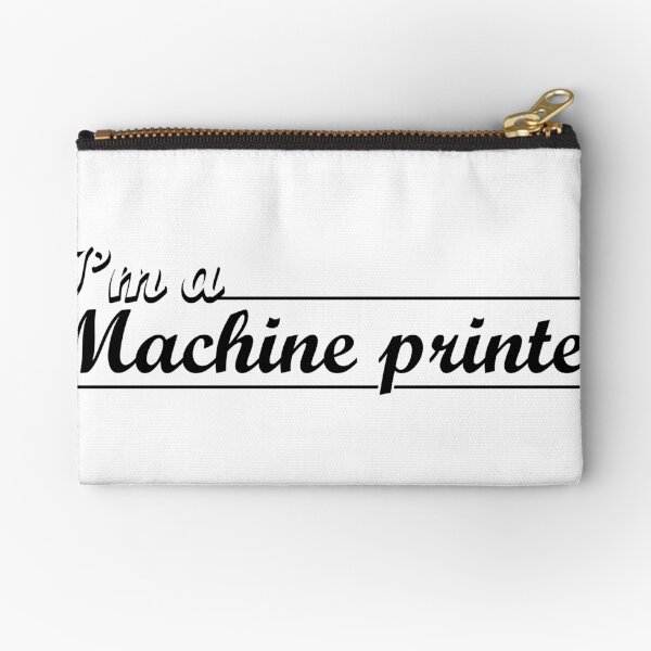 printer machine Zipper Pouch