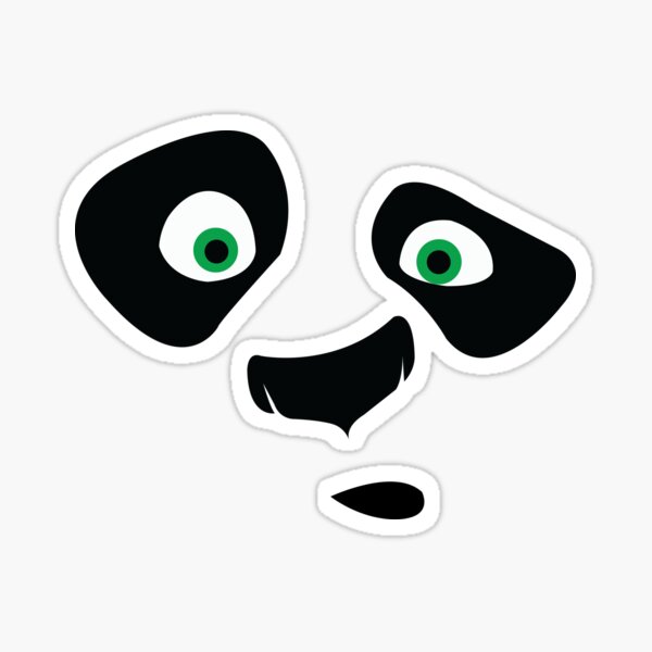 Kung Fu Panda Merch Sticker