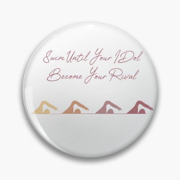 Item preview, swimming motivation quote designed and sold by PRINTED ..