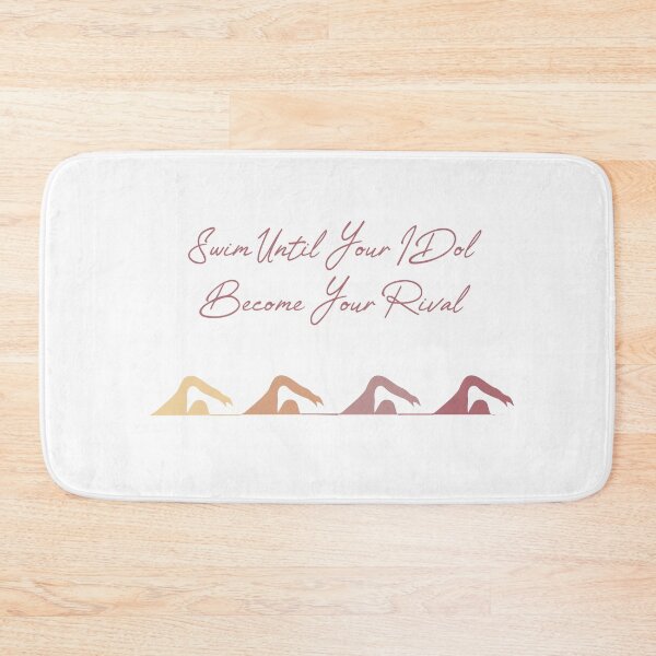 Item preview, swimming motivation quote designed and sold by PRINTED ..
