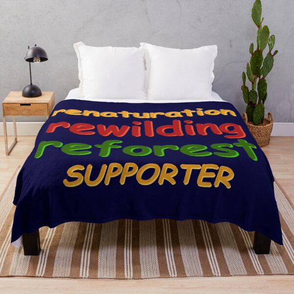 Item preview, Renaturation Rewilding Reforestation Supporter designed and sold by PaulS34.
