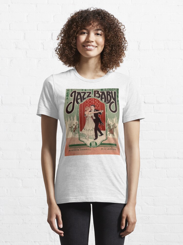 Louis Armstrong Satchmo and Ella Fitzgerald Ringer T-Shirt by