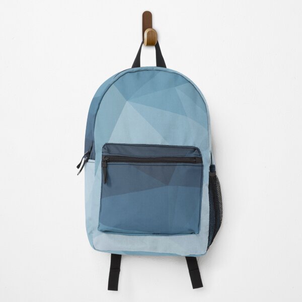 Item preview, Low Poly Polygonal Geometric Design Blue 01 designed and sold by PAPER MOON art & design.