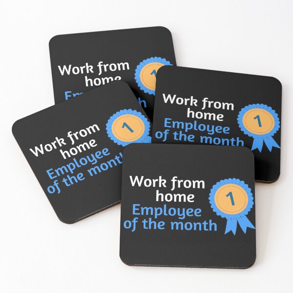 Item preview, Work from home employee of the month designed and sold by Aakriti _0.0_.