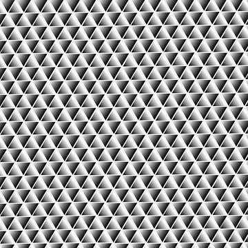 Artwork thumbnail, Triangle pattern by flashcompact