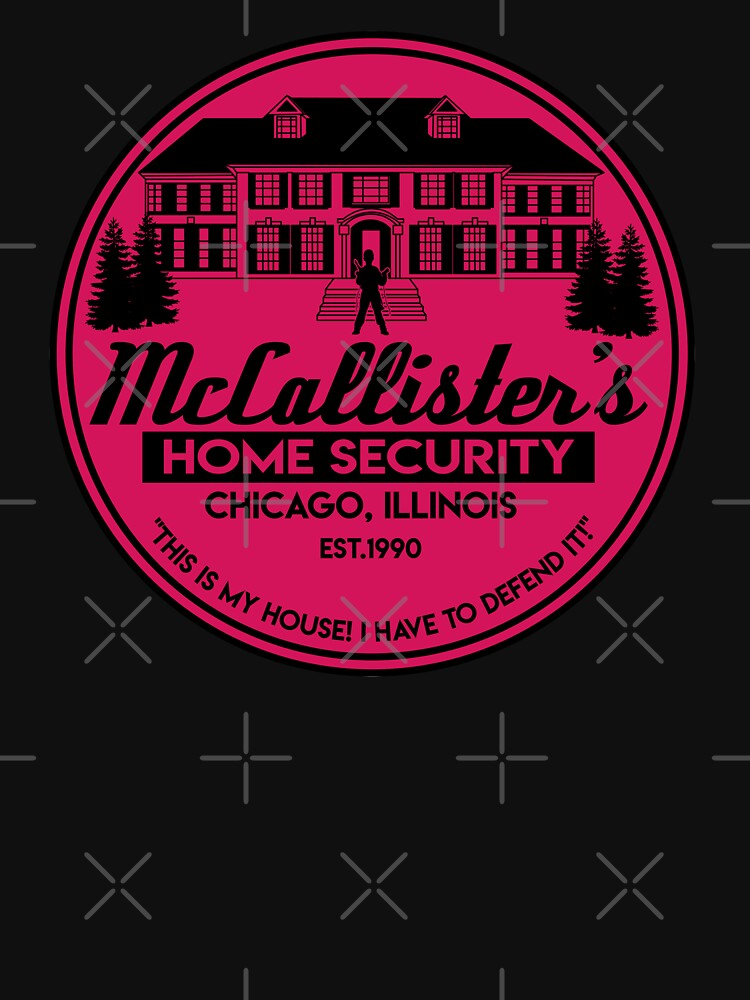 mccallister home security t shirt