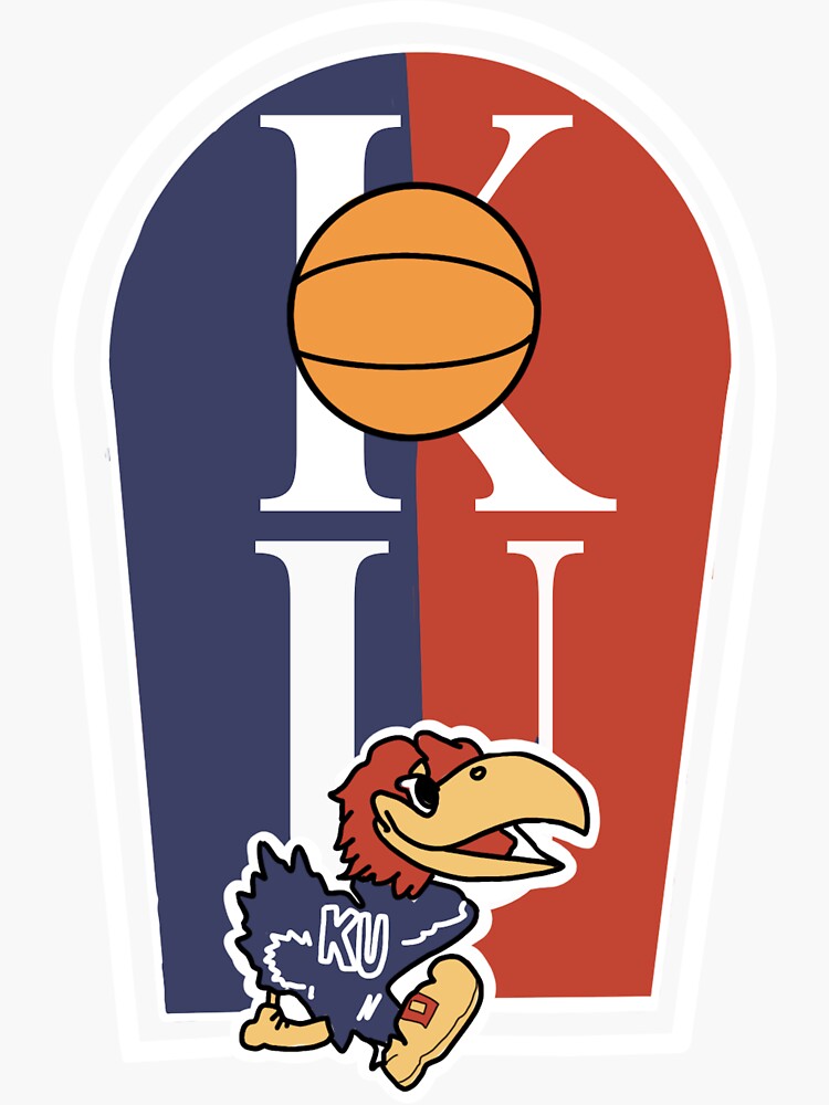 "Rock Chalk Jayhawk" Sticker for Sale by Molski Redbubble