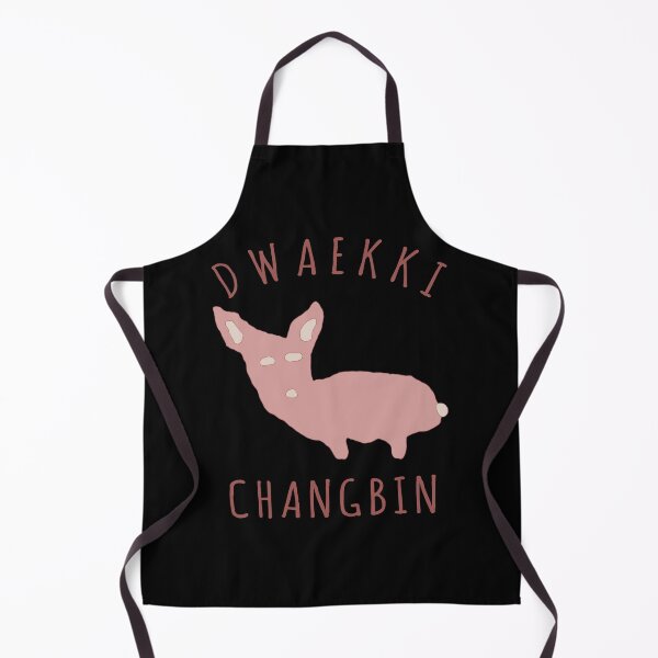 Item preview, STRAY KIDS Dwaekki Changbin Pig Rabbit Cute Funny Meme designed and sold by SugarSaint.