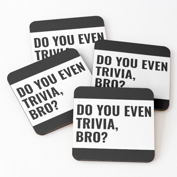 Item preview, Do you even trivia bro? designed and sold by OurBlairWorld.