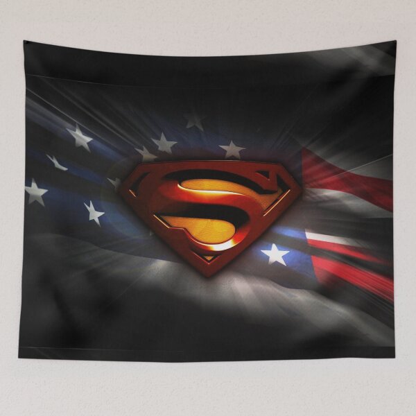 Item preview,  Superhero in the shade of the American flag designed and sold by 42youbest.