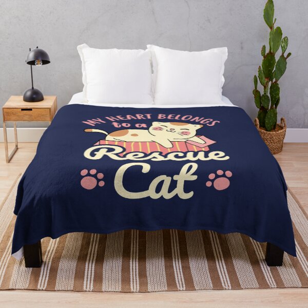 Item preview, My Heart Belongs to a Rescue Cat designed and sold by jaygo.