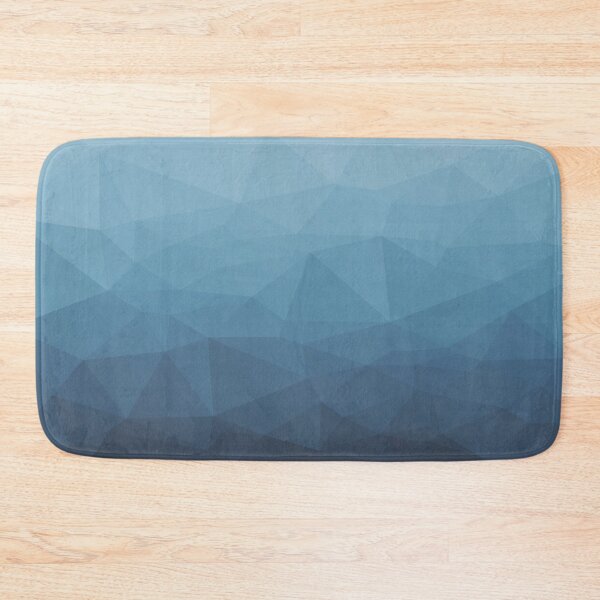 Item preview, Low Poly Polygonal Geometric Design Blue 02 designed and sold by PAPER MOON art & design.