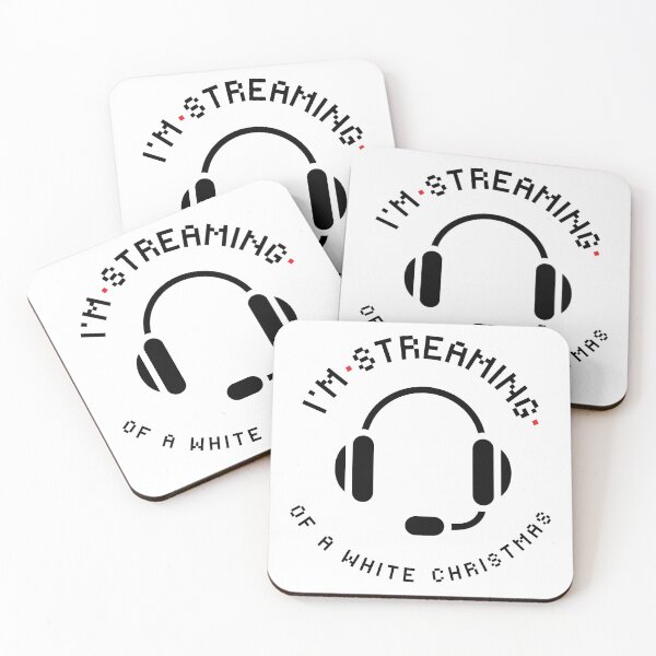 Item preview, Streaming Of A White Christmas | Pixels | Gamer | Streamer | PC Gamer | Christmas Print designed and sold by itsokaybyme.