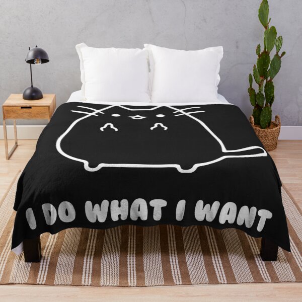 Item preview, I do what I want Funny cat tshirt design White designed and sold by patternarium.