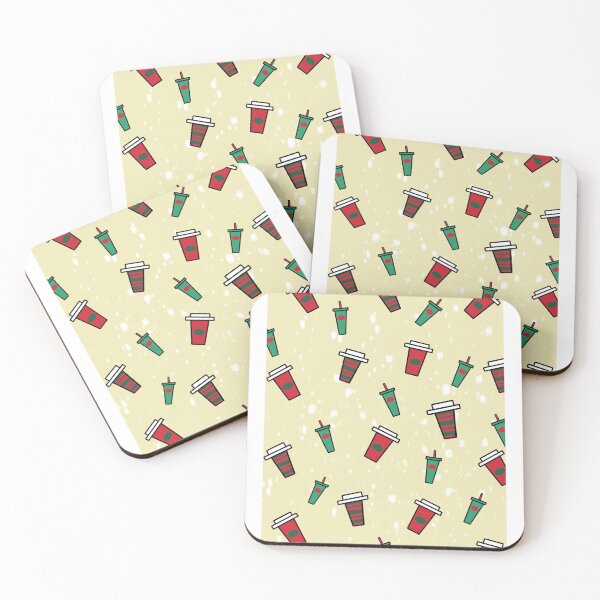 Item preview, Holiday Drink Pattern designed and sold by Zyane Gonzales.