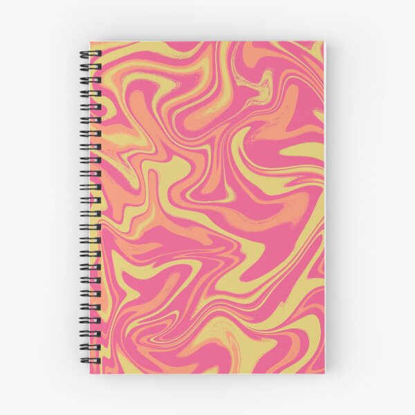 Item preview, Warm Sunset Colors Marbled Paint designed and sold by PinkPearlPrints.