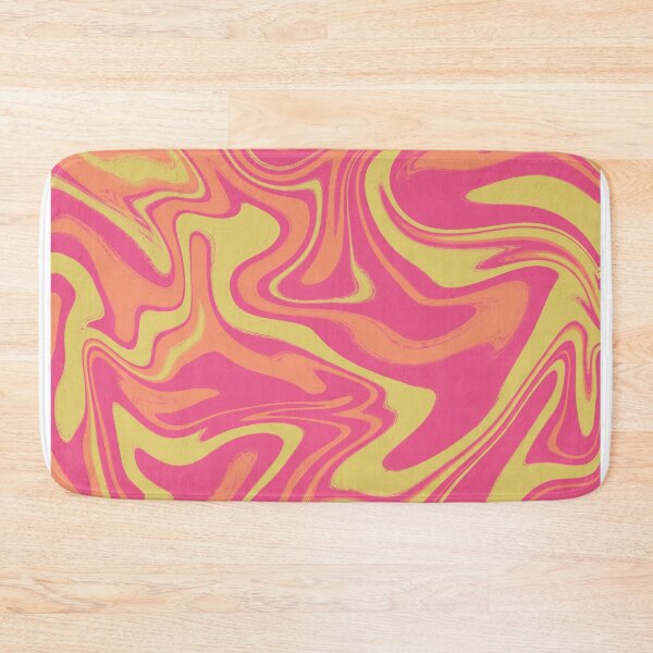 Item preview, Warm Sunset Colors Marbled Paint designed and sold by PinkPearlPrints.