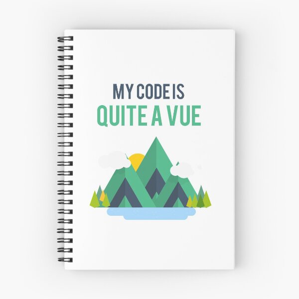 Item preview, My code is quite a Vue - For the Vue.js Enthusiasts designed and sold by GoGoMerch.