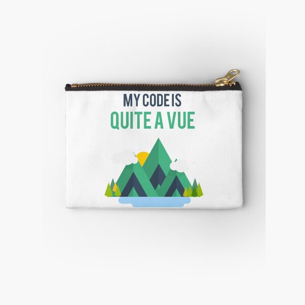 Item preview, My code is quite a Vue - For the Vue.js Enthusiasts designed and sold by GoGoMerch.