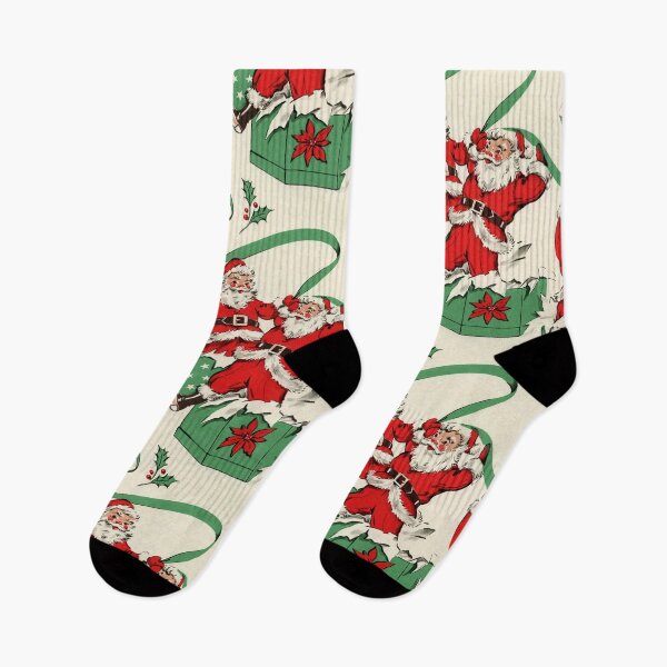 Item preview, Retro Midcentury Santa Claus Christmas designed and sold by funnytshirtemp.