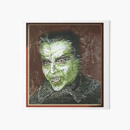 Artikel-Vorschau von Dracula Holzdruck, designt und verkauft von CaptnQUINT.