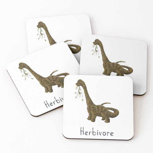 Item preview, Herbivore brachiosaurus vegan dinosaur designed and sold by Rockomusic.