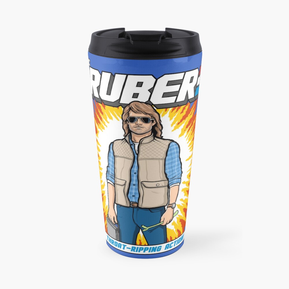 MacGruber Action Figure Travel Mug