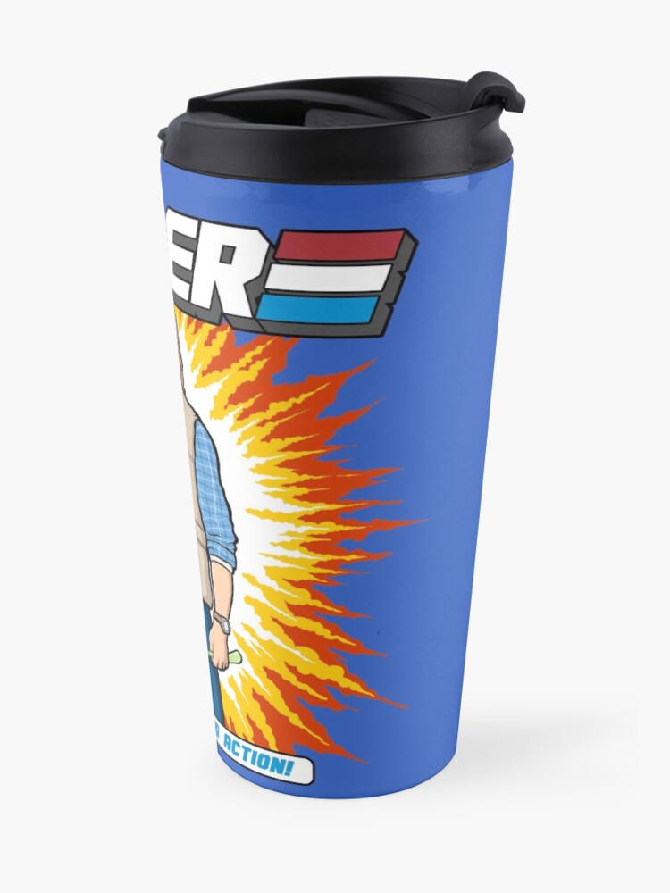 Alternate view of MacGruber Action Figure Travel Mug