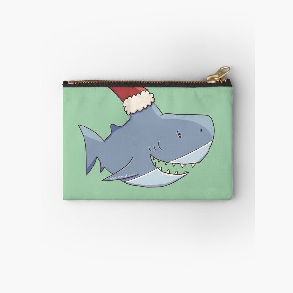 Item preview, Santa Jaws: lindo y divertido diseño navideño designed and sold by Bug & Brush.