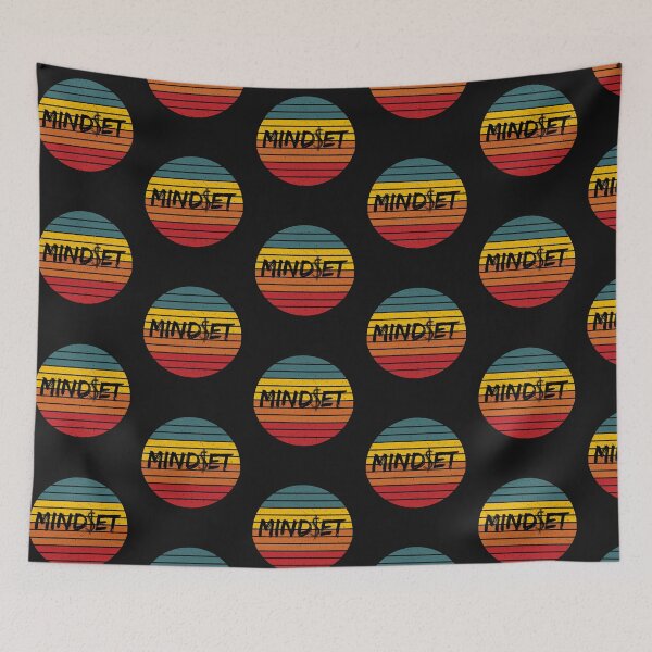 Item preview, Retro Distressed Sunset Mindset Money Dollar Sign designed and sold by FazCreations.