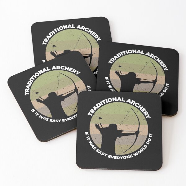 Item preview, Traditional Archery If It Was Easy Everyone Would Do It Gift designed and sold by wdyoungblood.