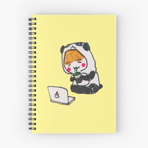 Item preview, Little Panda Enjoy Time ❤ designed and sold by Cattee-Design.