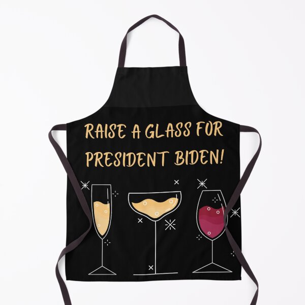 Item preview, Raise A Glass For President Biden! designed and sold by Mamalia.