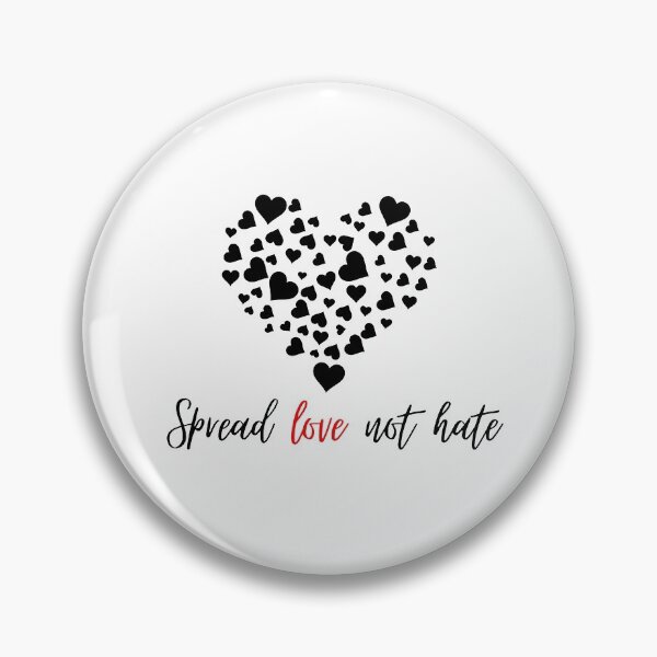 Item preview, spread love not hate designed and sold by widianeworld.