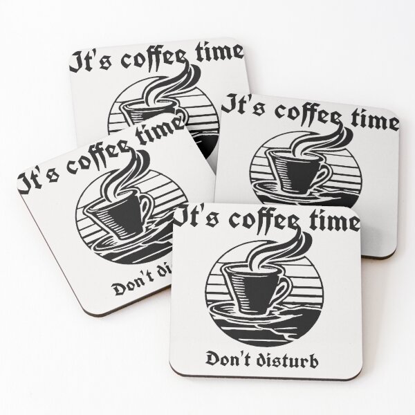 Item preview, Coffee time don't disturb designed and sold by ArtOfArty.