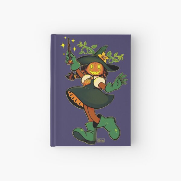 Pumpkin Witch Hardcover Journal