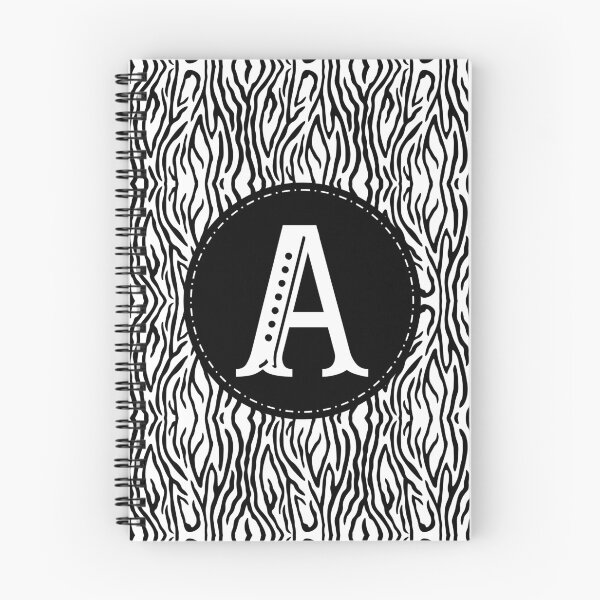 Artikelvorschau, Zebra-Monogramm Buchstabe A. entworfen und verkauft von MarkTees.