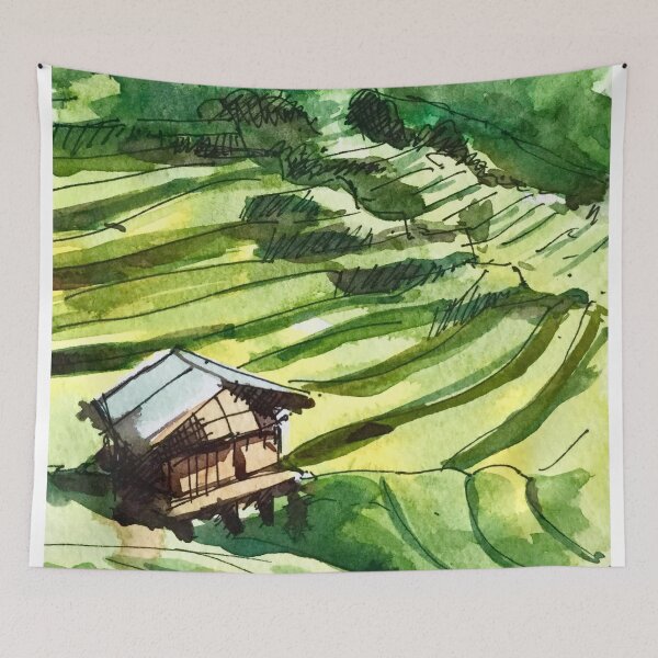 Item preview, Vietnam Terrace Fields designed and sold by TheJoeyStudio.