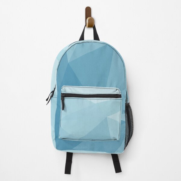 Item preview, Low Poly Polygonal Geometric Design Blue 03 designed and sold by PAPER MOON art & design.