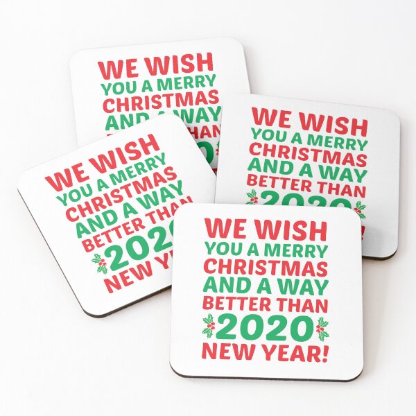 Item preview, We Wish You A Merry Christmas And A Way Better Than 2020 New Year designed and sold by kjanedesigns.
